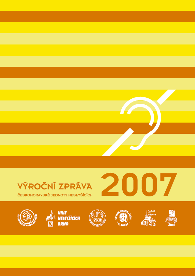Výroční zpráva ČMJN za rok 2007